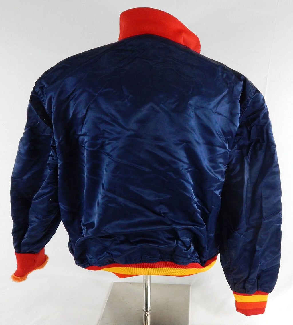 Houston Astros #20 Game Used Navy Bench Jacket 46 138 Pic2