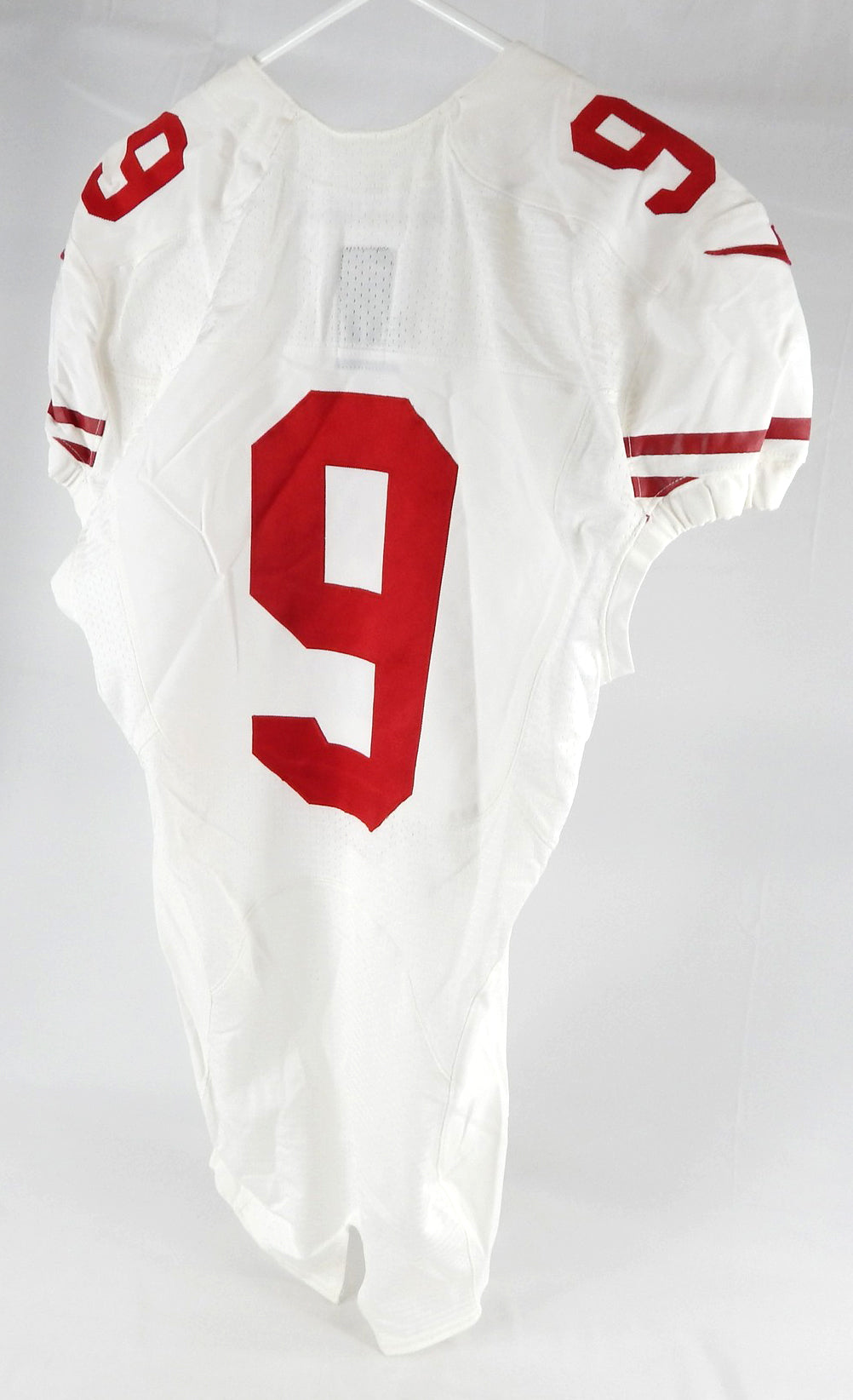 2012 San Francisco 49ers #9 Game Issued White Jersey 42 339 Pic2