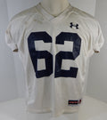 2007 Auburn Tigers #62 Game Used White Football Practice Jersey XXL DP11235