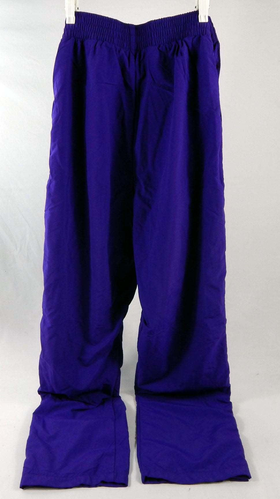 1997-98 Charlotte Hornets Vernon Maxwell #11 Game Used Purple Warm Up Pants 36 0 Pic2