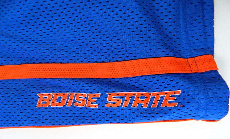 New Boise State Broncos Nike Royal Blue & Orange Men's Football Training Shorts Size S Pic2