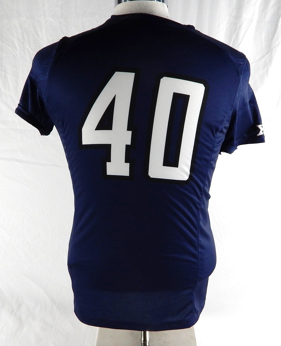 2023 Texas Tech Red Raiders #40 Game Used Navy Jersey Womens Soccer M 760 Pic2