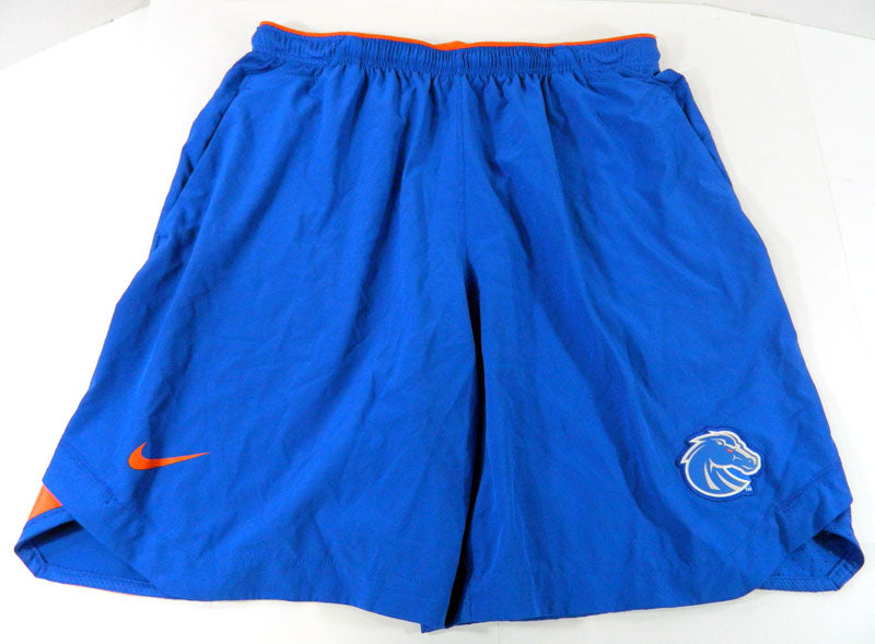 Boise State Broncos #88 Used Nike Dri-Fit Royal Blue Shorts Size XXL