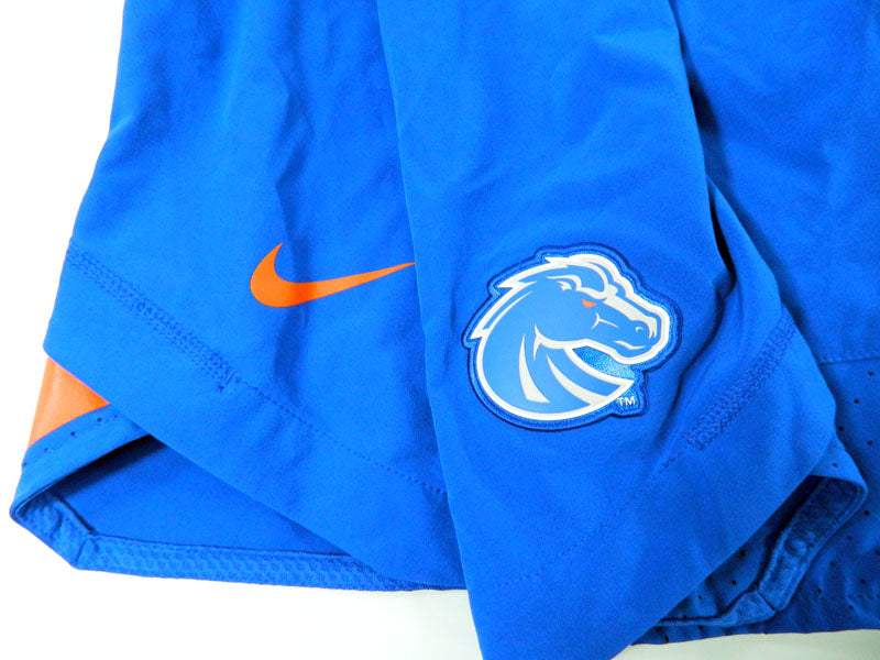 Boise State Broncos #88 Used Nike Dri-Fit Royal Blue Shorts Size XXL Pic2