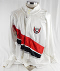 2002-03 Portland Trail Blazers Derek Anderson #1 Game Used White WarmUp Jacket 4