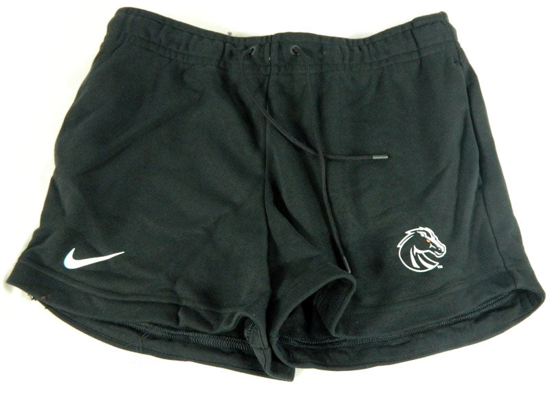 New Boise State Broncos Nike Black Women's Essential Shorts Size XS