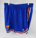2022-23 Kansas Jayhawks Game Issued Blue Shorts Basketball 2XL+4 576