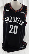 2025-26 Brooklyn Nets Day'Ron Sharpe #20 Game Used Black Jersey City 11/29 1 Pts