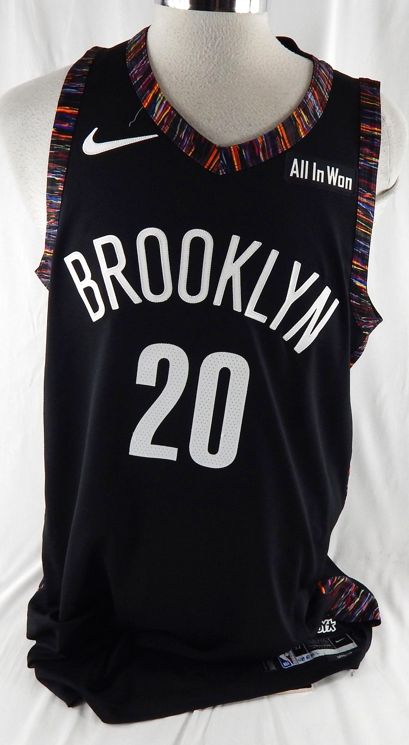 2025-26 Brooklyn Nets Day'Ron Sharpe #20 Game Used Black Jersey City 11/29 1 Pts