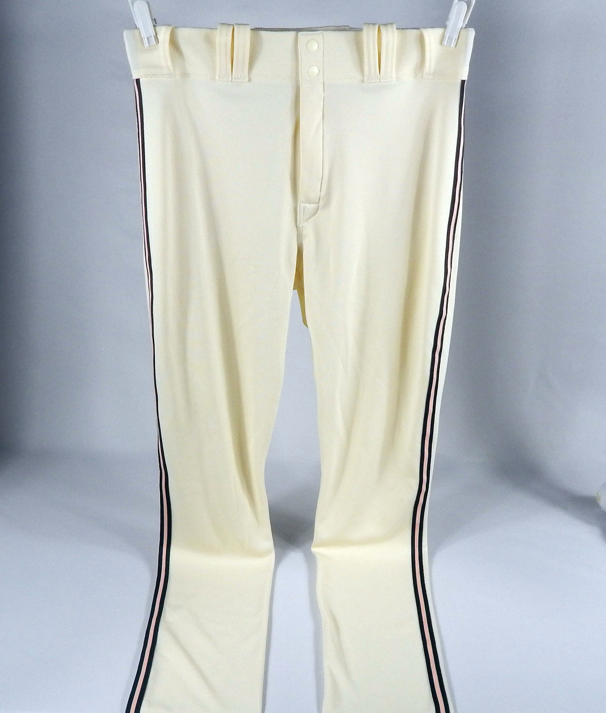 2023 Washington Nationals Jackson Rutledge #79 Game Used Cream Pants City Con 7