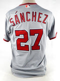 2022 Washington Nationals Anibal Sanchez #27 Game Issued Grey Jersey 44 970
