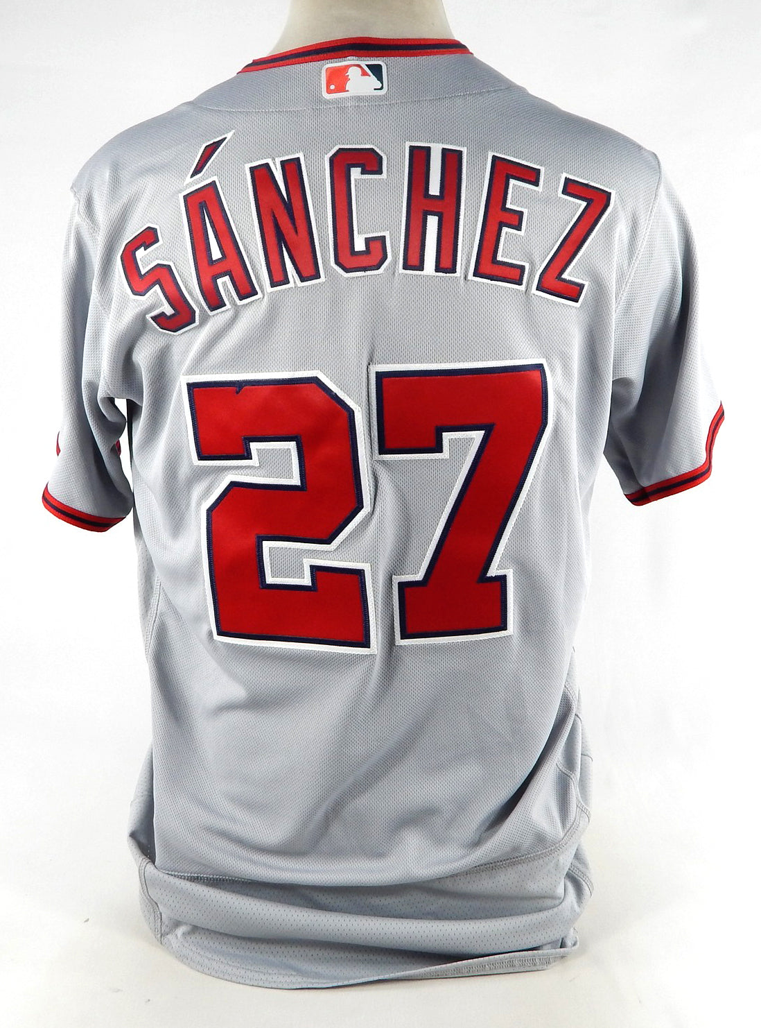 2022 Washington Nationals Anibal Sanchez #27 Game Issued Grey Jersey 44 970
