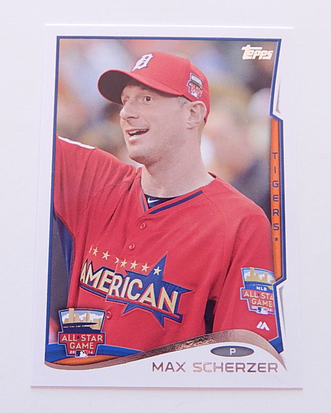 Lot of (68) 2014 Topps Update Max Scherzer #US269 All-Star Pic2