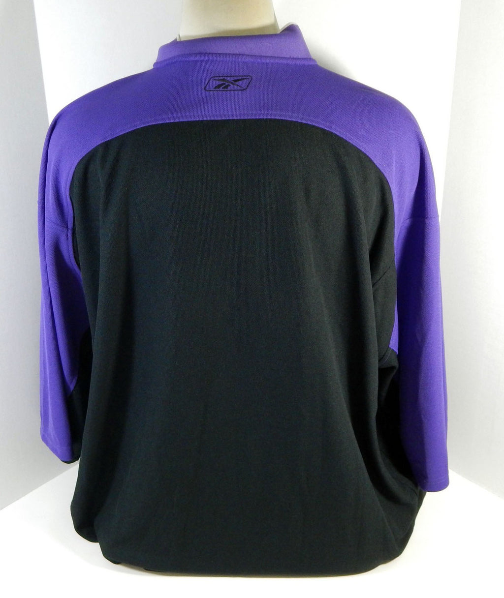 2004-05 Toronto Raptors Game Issued Purple Warm Up Shirt 4XLT DP16265 Pic2
