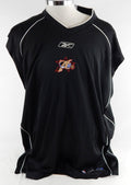 2004-05 Philadelphia 76ers Aaron McKie #8 Game Used Black Tank Top Shirt 3XL 153