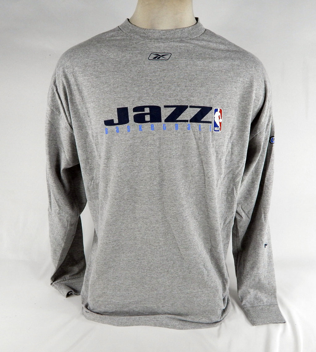 2000s Utah Jazz Team Issued Grey Training Shirt DP68347