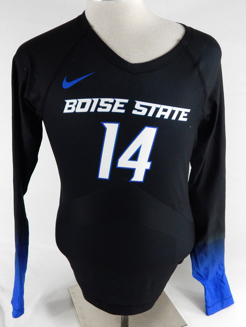 2022 Boise State Broncos #14 Game Used Black Jersey Volleyball M DP105780