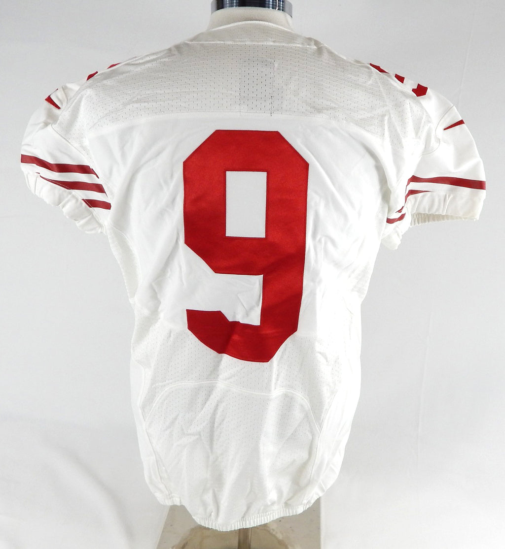 2013 San Francisco 49ers Phil Dawson #9 Game Issued White Jersey 46 352 Pic2