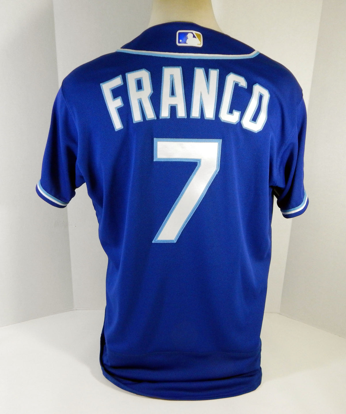 2020 Kansas City Royals Maikel Franco #7 Blue Jersey DG Patch 71