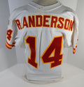1996 Kansas City Chiefs R Anderson #14 Game Issued White Jersey 42 DP16396