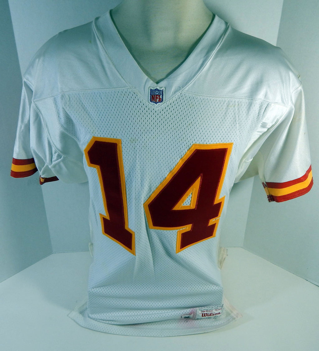 1996 Kansas City Chiefs R Anderson #14 Game Issued White Jersey 42 DP16396 Pic2