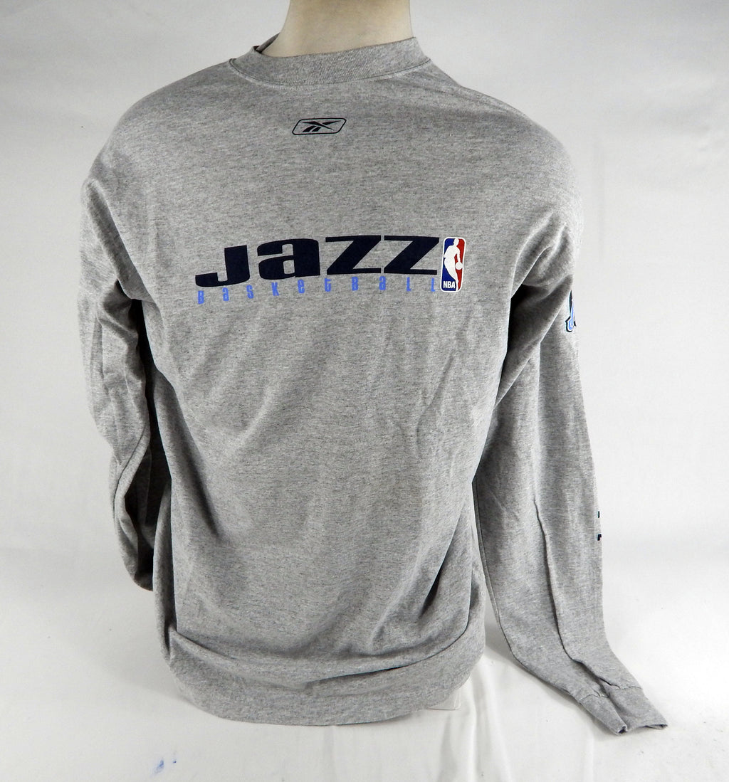 2000s Utah Jazz Team Issued Grey Training Shirt XL DP68353