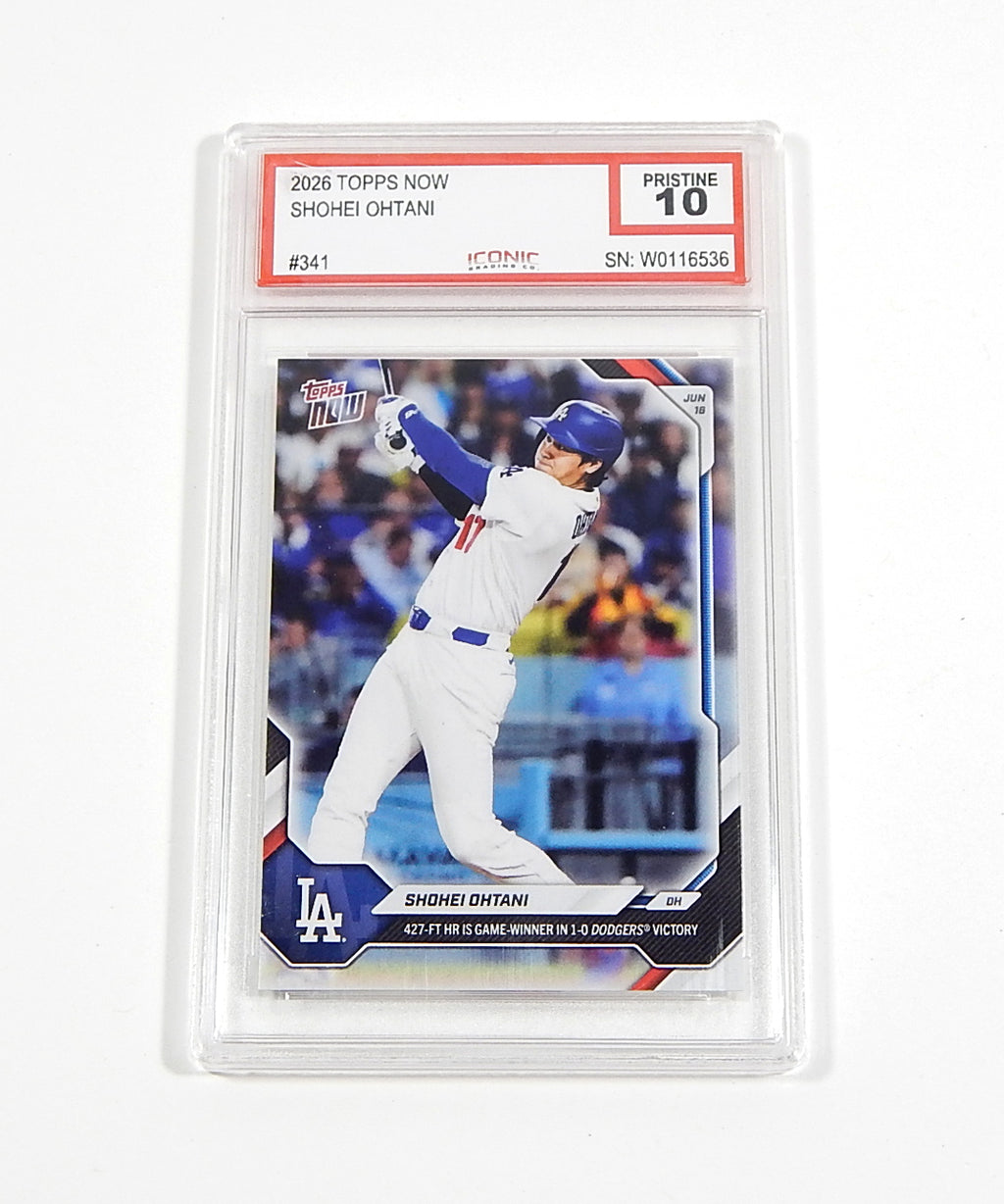 2026 Topps Now Shohei Ohtani #341 IGC 10