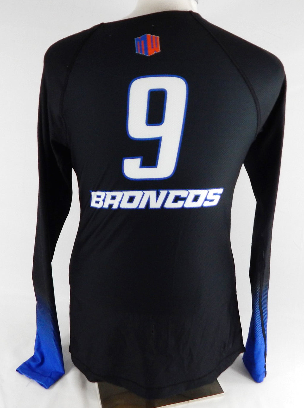 2022 Boise State Broncos #9 Game Used Black Jersey Volleyball M DP105783 Pic2