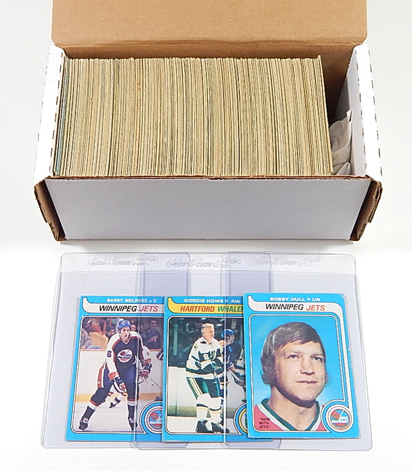 1979-80 OPC O-Pee-Chee Hockey Starter Set (356 Diff) Avg Ex/Mt BV $2165 Howe