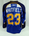 St. Louis Blues Trent Whitfield #23 Game Used Blue Jersey DP12169