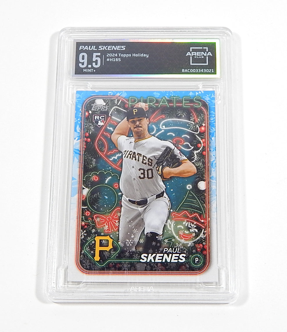 2024 Topps Holiday Paul Skenes RC #H165 ACG 9.5