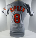 Baltimore Orioles Cal Ripken Jr #8 Authentic Grey Jersey Russell Ath 40 757