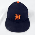 2023 Detroit Tigers Keith Beauregard #37 Game Issued Pos Used Navy Hat 7 DP67206