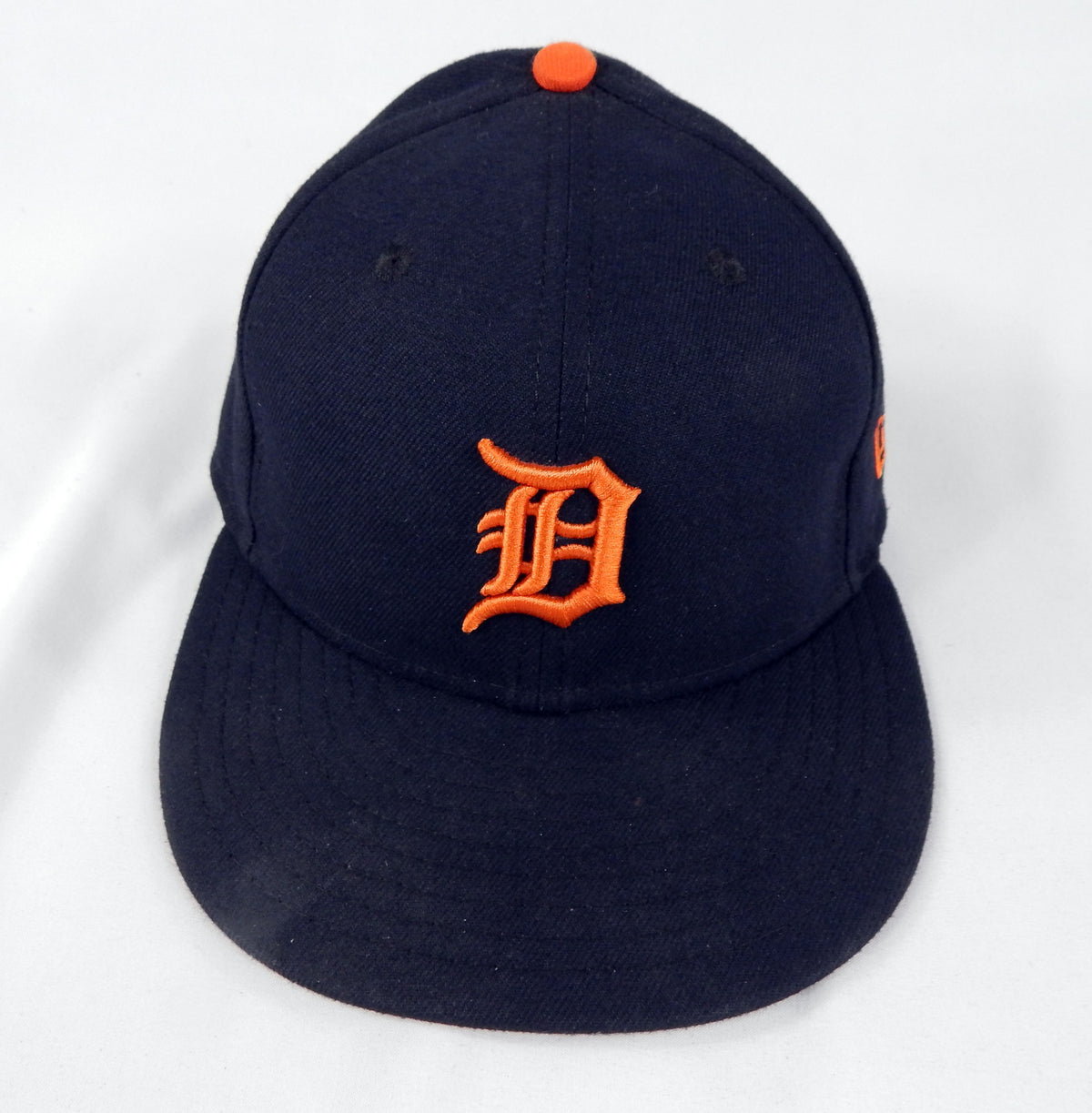 2023 Detroit Tigers Keith Beauregard #37 Game Issued Pos Used Navy Hat 7 DP67206