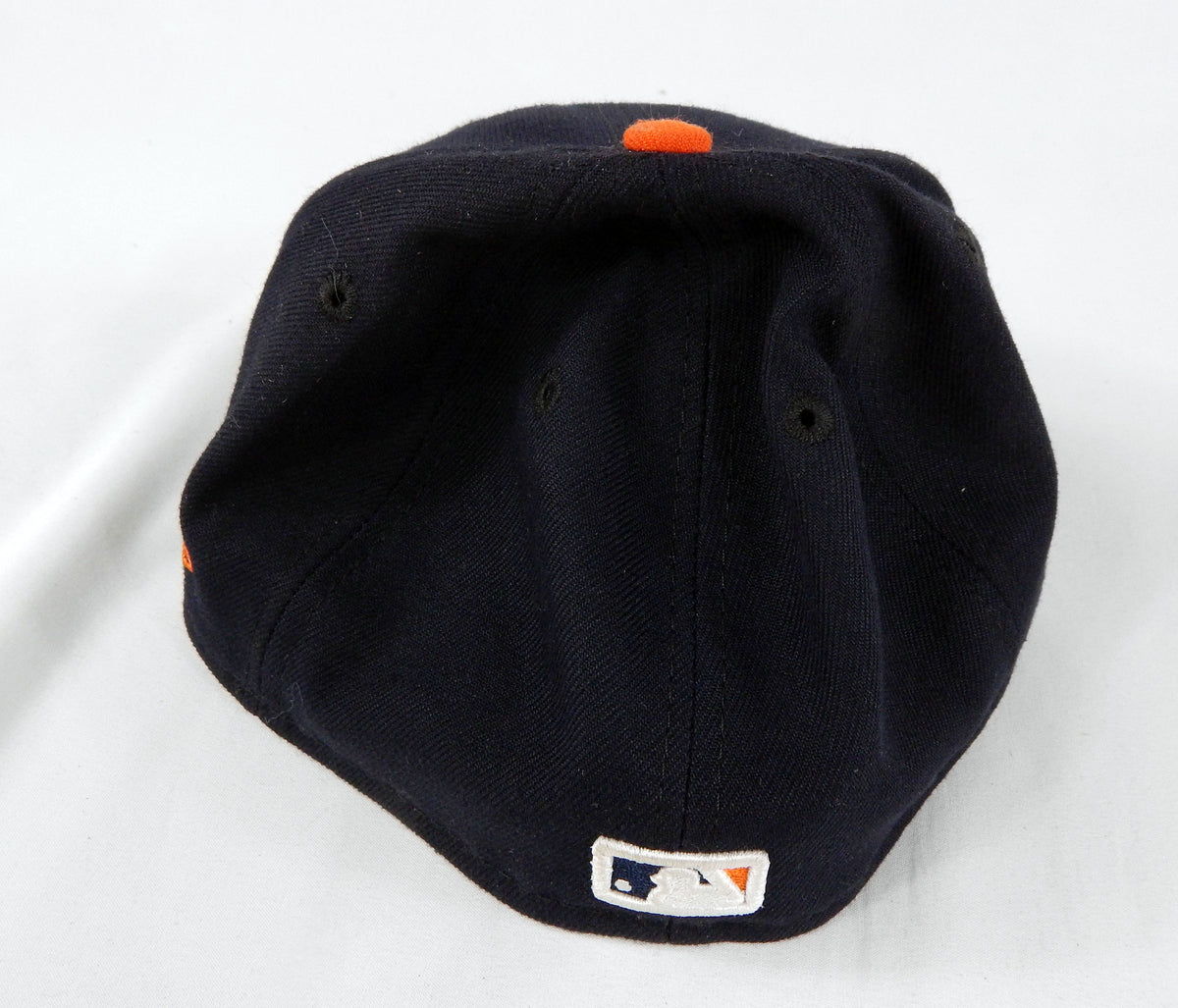 2023 Detroit Tigers Keith Beauregard #37 Game Issued Pos Used Navy Hat 7 DP67206 Pic2