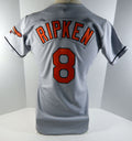 Baltimore Orioles Cal Ripken Jr #8 Authentic Grey Jersey Russell Ath 40 758
