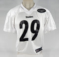 2018 Pittsburgh Steelers Brian Allen #29 Game Issued White Practice Jersey 46 20
