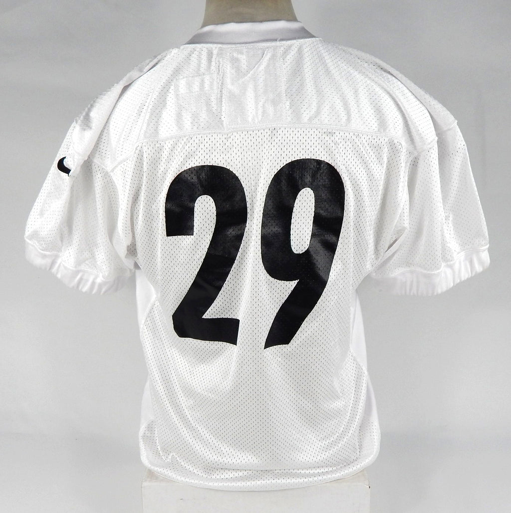 2018 Pittsburgh Steelers Brian Allen #29 Game Issued White Practice Jersey 46 20 Pic2