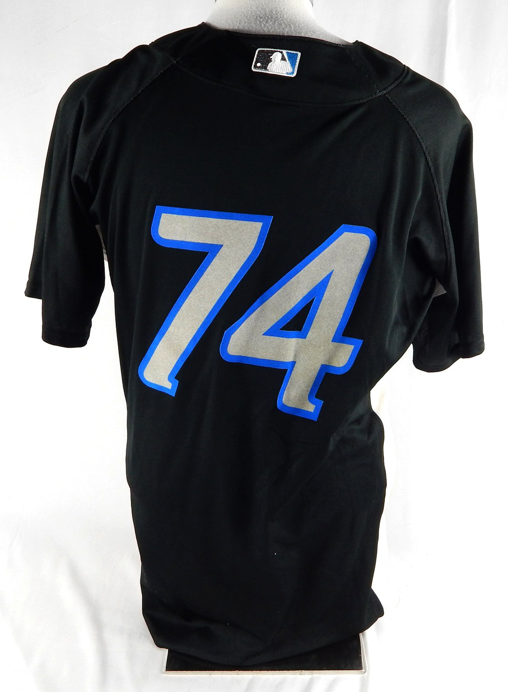 2008-10 Toronto Blue Jays #74 Game Used Black Jersey BP ST 44 059 Pic2