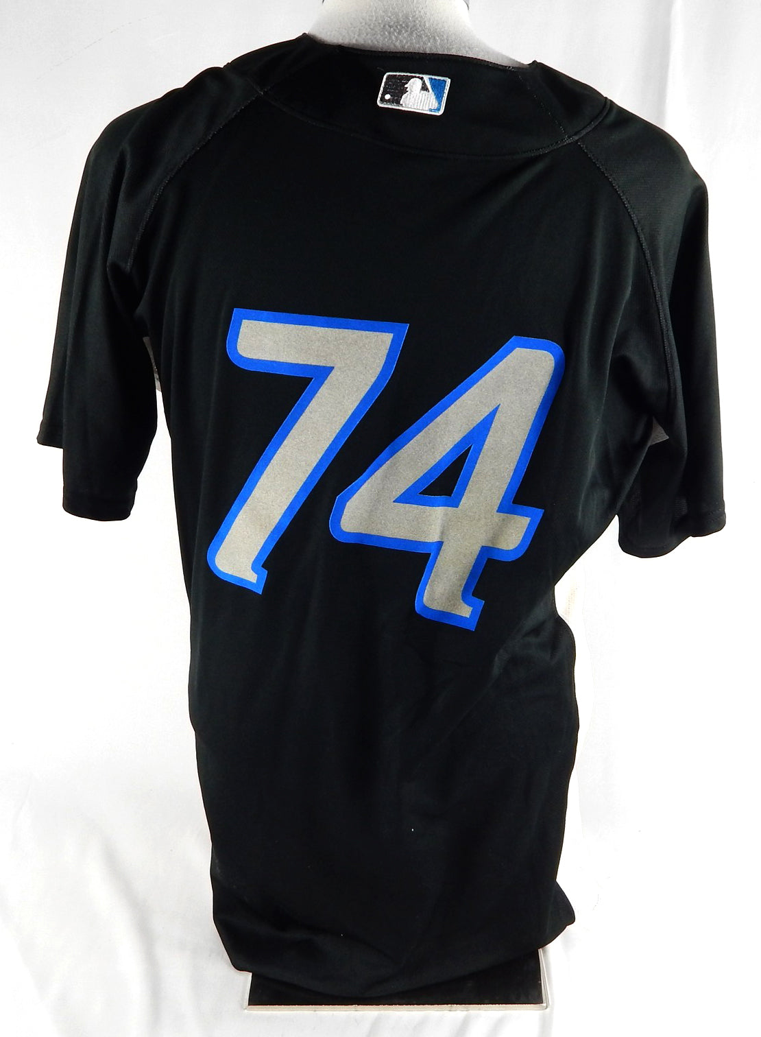 2008-10 Toronto Blue Jays #74 Game Used Black Jersey BP ST 44 059 Pic2