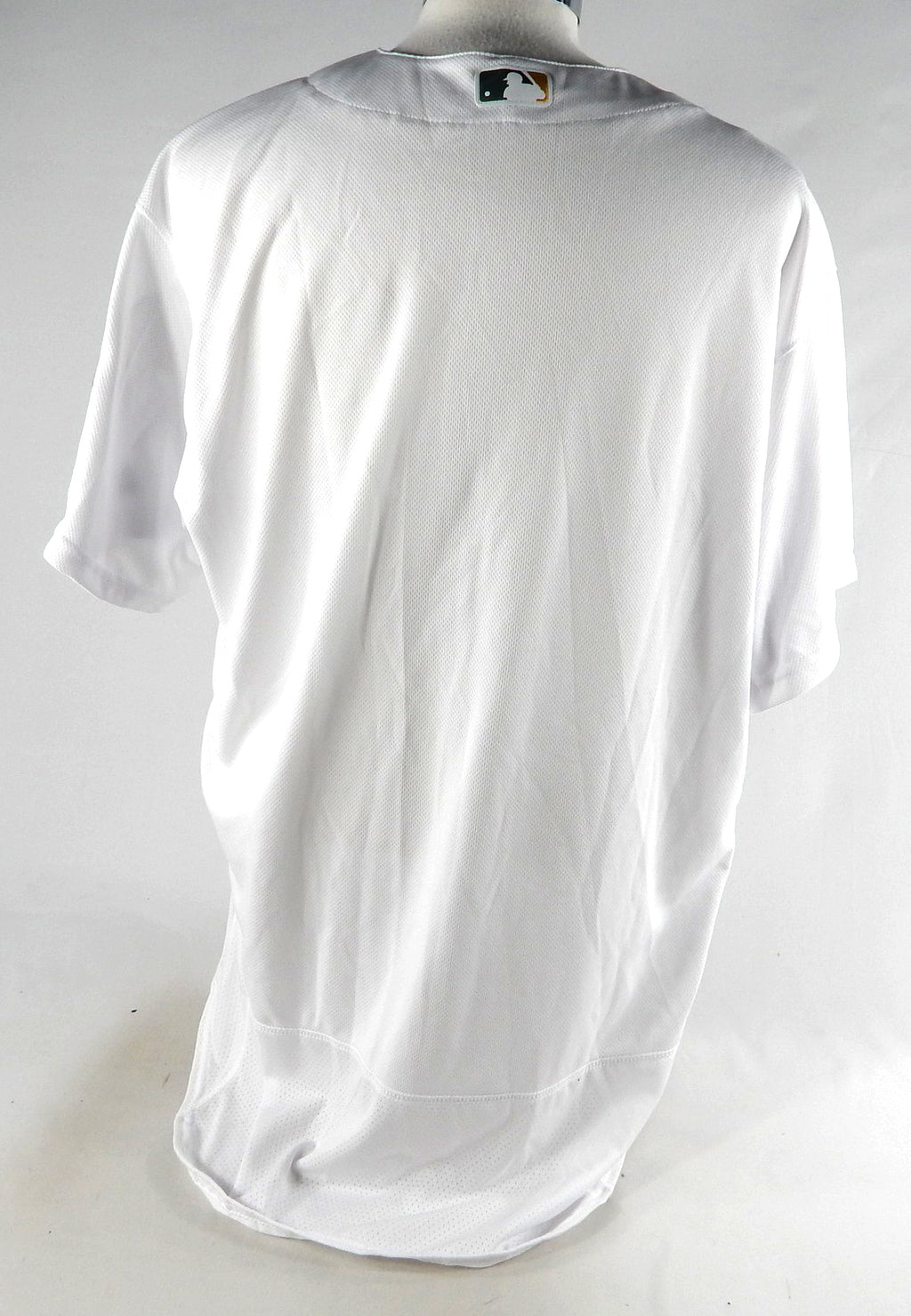 2020 Oakland Athletics Blank Game Issued White Jersey 52 348 Pic2