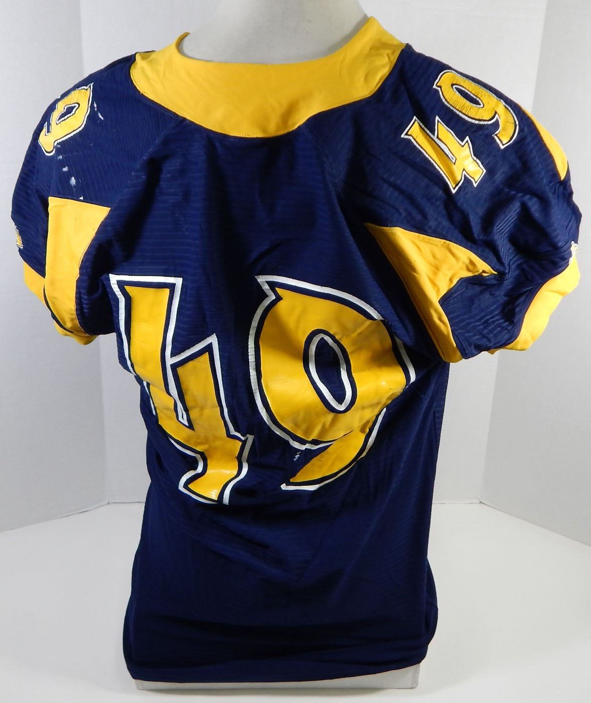 North Carolina A&T State Aggies #49 Game Issued Navy Jersey XL DP24740 Pic2