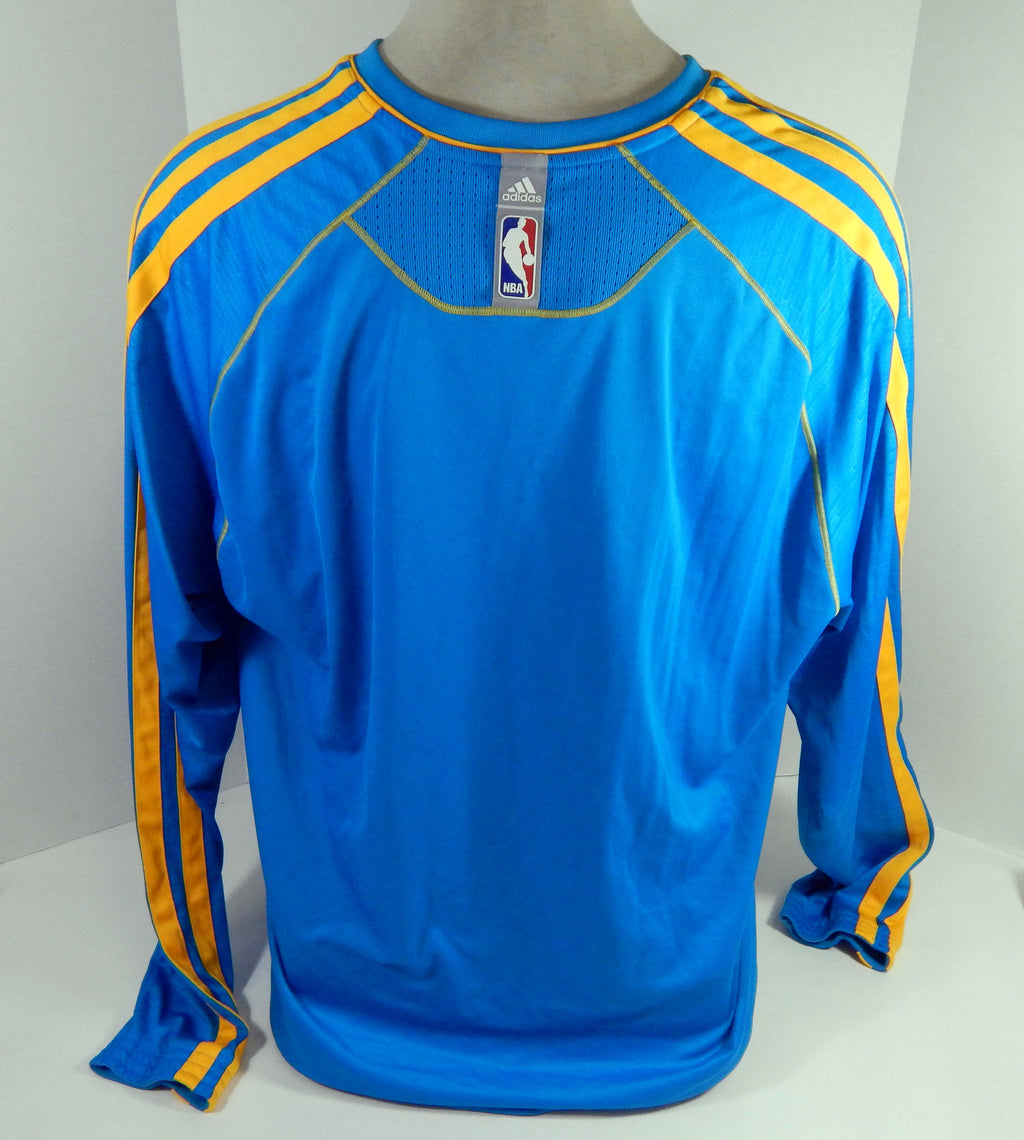 New Orleans Hornets #5 Game Used Blue Shooting Shirt 3XL+2 DP64718 Pic2