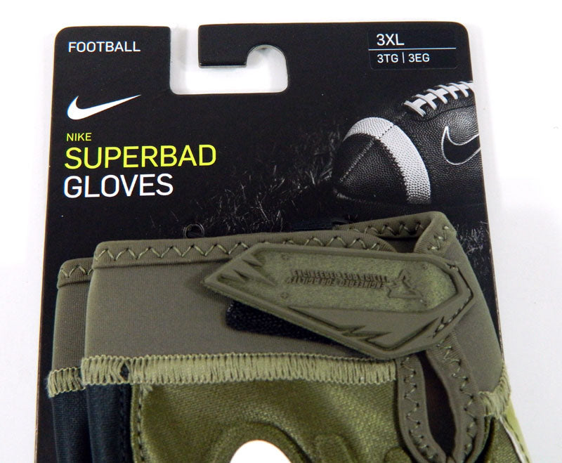 New Pittsburgh Steelers Team Issued Nike Superbad Football Receiver Gloves Size 3XL Pic2