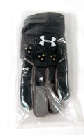 New Under Armor UA Fierce NCAA Gray Football Receiver Gloves Size L