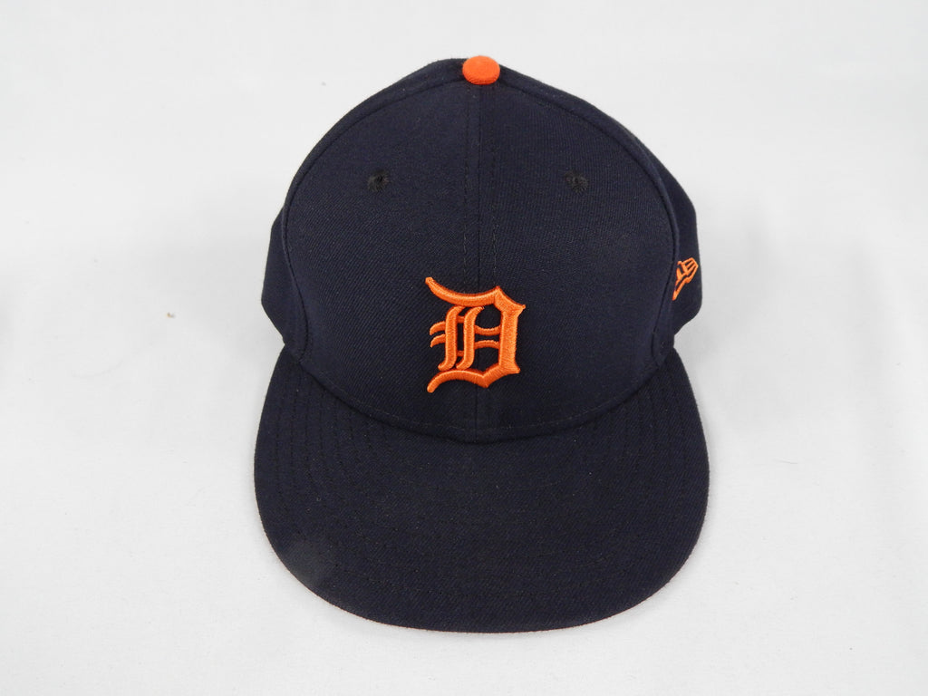 2023 Detroit Tigers Chris Fetter #41 Game Issued Pos Used Navy Hat 7 1/2 DP67210