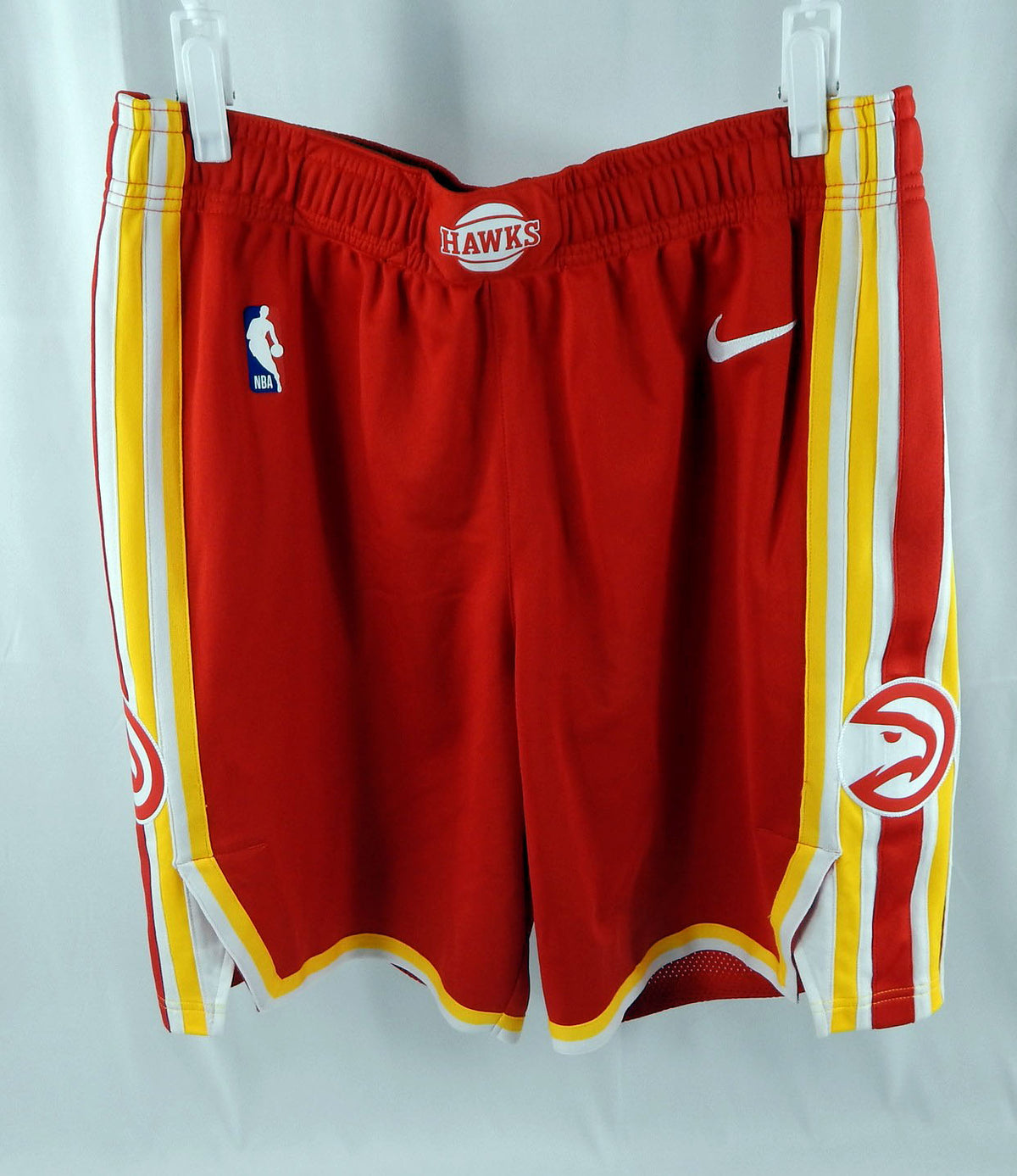 2023-24 Atlanta Hawks Frank Kaminsky #0 Game Used Red Basketball Shorts 40 13874