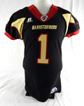 2013 Iowa Barnstormers Eric McIntosh #1 Game Used Signed Black Jersey M 295