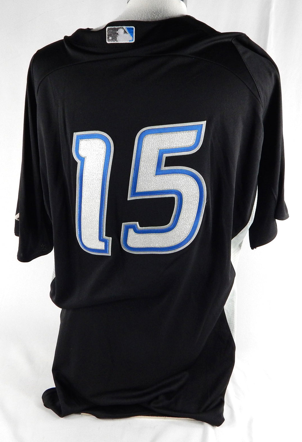 2008-10 Toronto Blue Jays #15 Game Used Black Jersey BP ST 48 065 Pic2