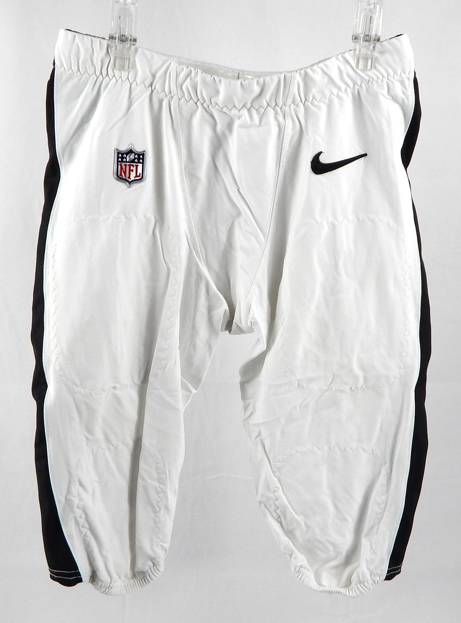 2023 Philadelphia Eagles Jadon Haselwood #87 Game Used White Pants 34 817